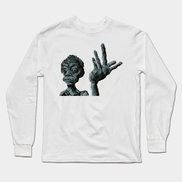 james baldwin Long Sleeve T-Shirt by somatosis